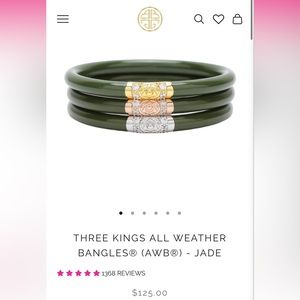 Brand new BuDha Girl Jade Three kings AWB.